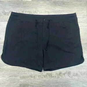 Magellan Outdoors Shorts Womens Hiking Fishing Summer Size XXL Black EUC